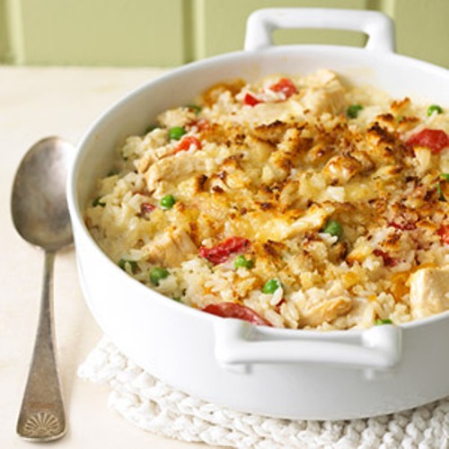 Chicken casserole recipes using cooked rice