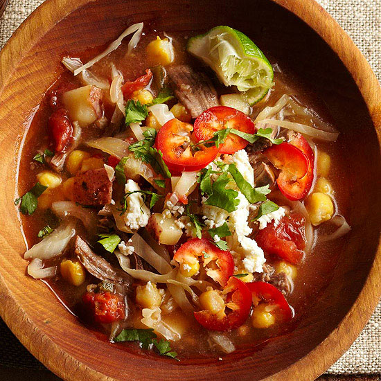 Slow-Cooked Beef Pozole
